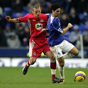 David Bentley Victory Over Mikel Arteta: Everton vs. Blackburn Rovers, FA Barclays Premiership, Goodison Park