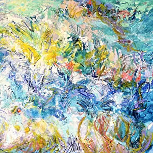 Abstract art Collection: Fluid acrylic pouring art