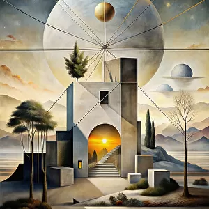 Surrealism in art Framed Print Collection: Cubism paintings