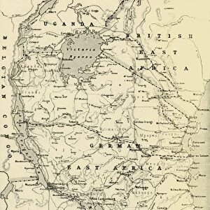 Rwanda Framed Print Collection: Maps