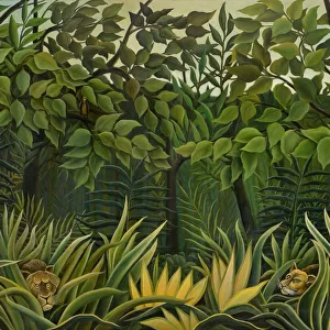 R Glass Frame Collection: Henri Rousseau