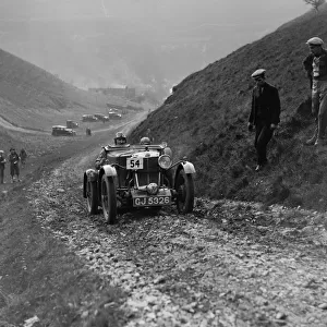 MG M Le Mans of CHD Berton competing in the MCC Sporting Trial, Litton Slack, Derbyshire, 1930