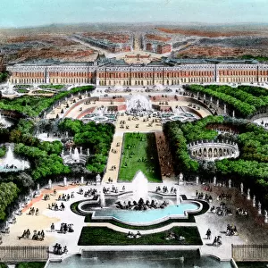 Heritage Sites Premium Framed Print Collection: Palace and Park of Versailles