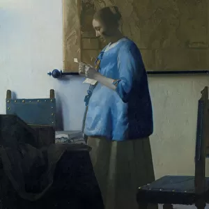 Johannes Vermeer Framed Print Collection: Interior scenes