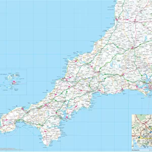 Cornwall Mouse Mat Collection: Bodmin