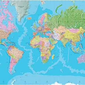 Maps and Charts Photo Mug Collection: World