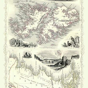Falkland Islands Photographic Print Collection: Maps