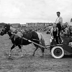 Barry Island - Another full load of children enjoy the horse ride during their day at