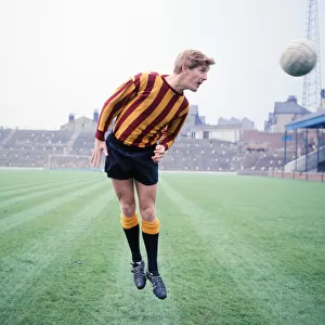 Bradford City footballer Barry Swallow. July 1968