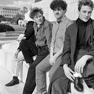 Liverpool band Frankie Goes To Hollywood, at Capitol Hill in Washington during their US