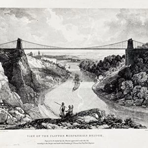 Bridges Canvas Print Collection: Clifton Suspension Bridge