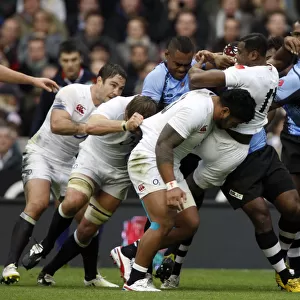 Ugo Monye In The Thick Of The Action