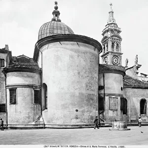 The apse area of the church of Santa Maria Formosa in Venice