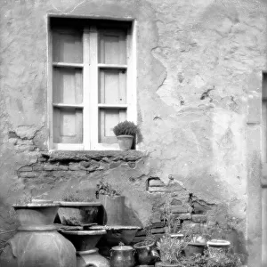 Window and vases, Montelupo Fiorentino