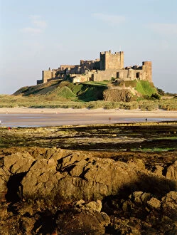 Ancient fortifications Poster Print Collection: Bamburgh Castle K021974