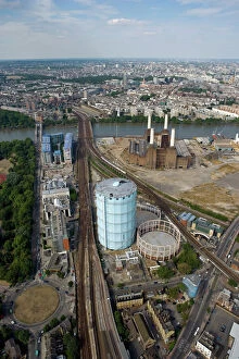 Stations Fine Art Print Collection: Battersea Power Station & Gasworks 24411_018
