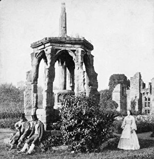 Romantic Ruins Fine Art Print Collection: Blackfriars Preaching Cross BB87_10176