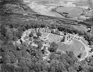 West Midlands from the Air Premium Framed Print Collection: Dudley Castle EPR005977