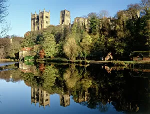 Rivers Poster Print Collection: Durham Cathedral K011466