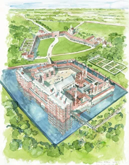 Palaces Poster Print Collection: Eltham Palace c. 1604 N110031