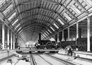 Victoriana Jigsaw Puzzle Collection: Engine House, GWR Works, Swindon BB94_04685