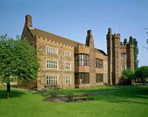 Tudor and Stuart Architecture Collection: Gainsborough Old Hall J870222