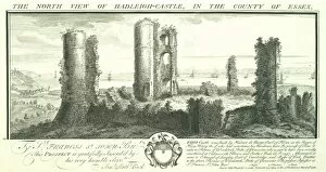 Buck Engravings Poster Print Collection: Hadleigh Castle engraving N070813