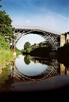 Also in our Care... Canvas Print Collection: Iron Bridge N070066