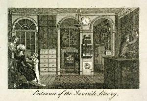 Libraries Poster Print Collection: Juvenile Library, 157 New Bond Street 1801 J000139