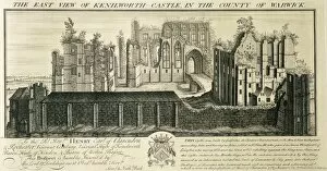 Ancient fortifications Poster Print Collection: Kenilworth Castle J060010
