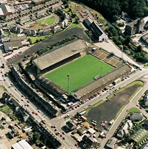Aerial Views Photo Mug Collection: Leeds Road, Huddersfield EAW613639