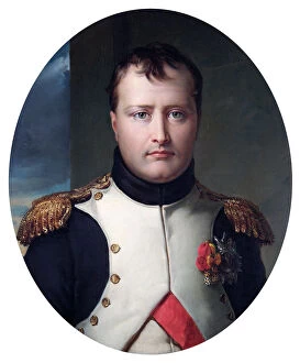 Battle of Waterloo Canvas Print Collection: Lefevre - Napoleon Bonaparte N070490