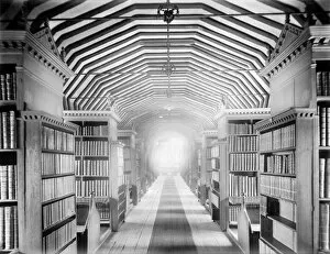 Historic Images 1920s to 1940s Collection: The Library at St. Johns College, Oxford CC50_00824