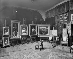 The 1890s Photographic Print Collection: Lord Frederic Leightons studio BL13090_A