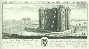 Buck Engravings Poster Print Collection: Nunney Castle engraving N070775