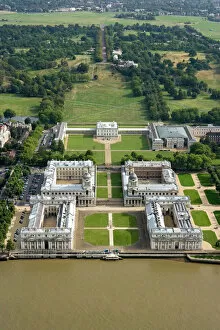 Georgian Buildings Jigsaw Puzzle Collection: The Old Royal Naval College, Greenwich N060940