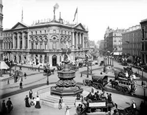 York Photographic Print Collection: Piccadilly Circus c. 1893 CC97_00945