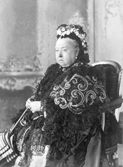 Thanksgiving Fine Art Print Collection: Queen Victoria in 1897 D880039