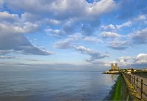 Reculver Towers Premium Framed Print Collection: Reculver Towers N100069