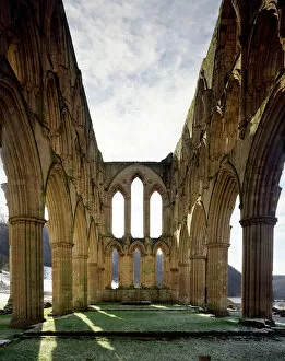 Medieval Architecture Collection: Rievaulx Abbey J980029