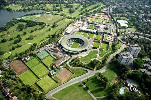 Aerial Views Pillow Collection: Site of Wimbledon tennis 24441_006