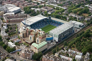 Football grounds from the air Photo Mug Collection: Stamford Bridge, Chelsea 24410_016