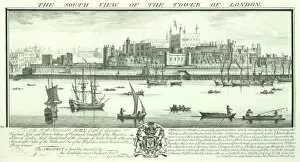 Tower of London Poster Print Collection: Tower of London engraving N070831