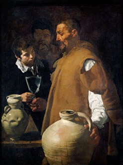 Paintings Mouse Mat Collection: Velazquez - The Waterseller of Seville J040094