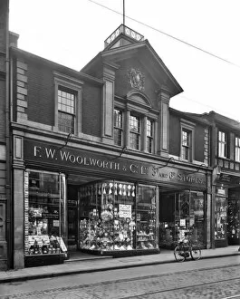 Woolworths High Street Stores Canvas Print Collection: Woolworths, Kingston-upon-Thames BL25186