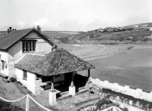 September Collection: Bigbury-on-Sea from Burgh Island, Devon, September 1935