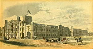 Lithograph Collection: Bristol Temple Meads Station c. 1840s