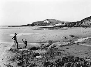 Bantham Photographic Print Collection: Burgh Island, Devon, September 1935