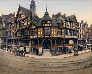 Timber Frame Collection: Eastgate Street, Chester, c1890s