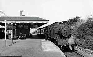 Newquay Pillow Collection: Perranporth Station, April 1960